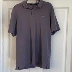 Men’s Large Vineyard Vines Gray Polo
